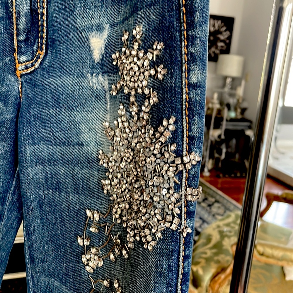 Roberto Cavalli jewels dazzled  Straight Leg Jeans
Size: XS | US2 - Picture 7 of 11